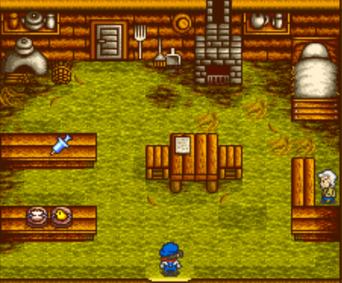 Inside of livestock store